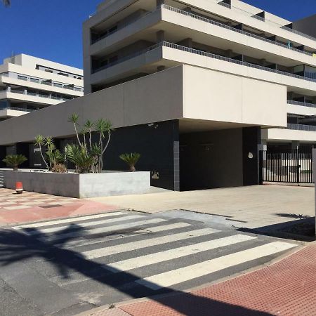 Apartamento Lujo, Primera Linea Playa, Garaje, Wifi, Piscina Climatizada Roquetas de Mar Exteriör bild