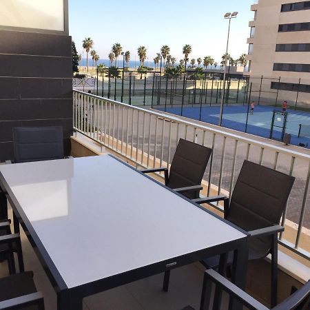 Apartamento Lujo, Primera Linea Playa, Garaje, Wifi, Piscina Climatizada Roquetas de Mar Exteriör bild