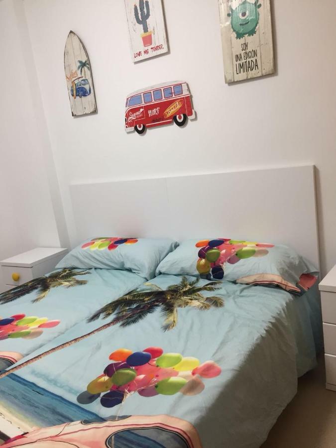 Apartamento Lujo, Primera Linea Playa, Garaje, Wifi, Piscina Climatizada Roquetas de Mar Exteriör bild