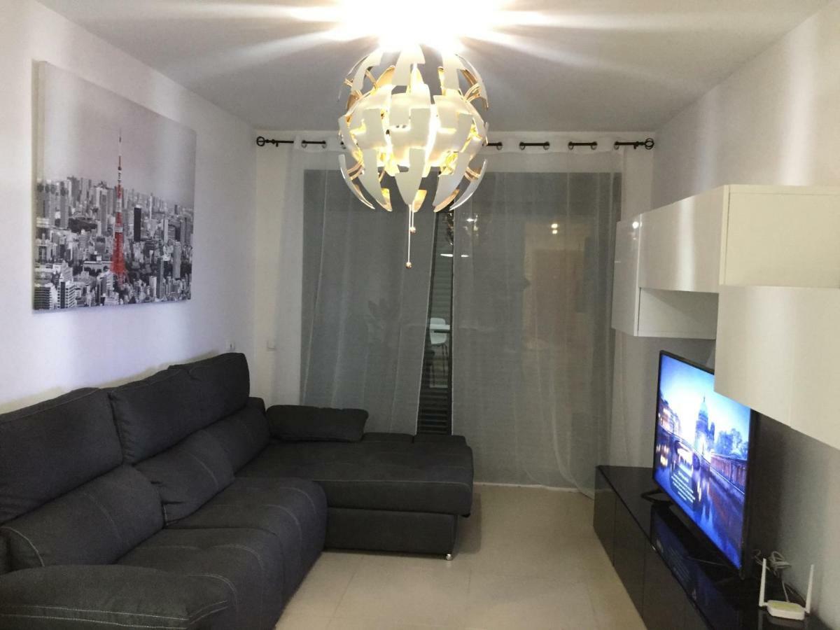 Apartamento Lujo, Primera Linea Playa, Garaje, Wifi, Piscina Climatizada Roquetas de Mar Exteriör bild