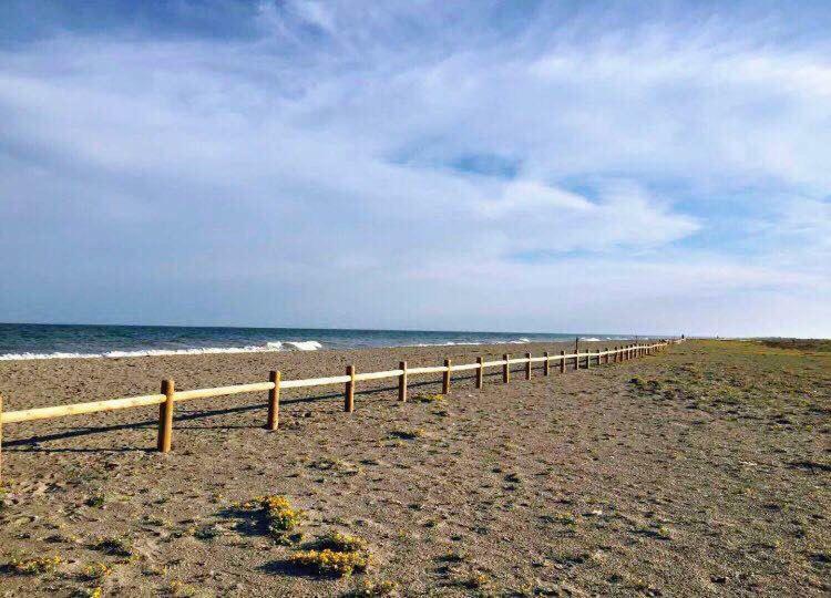 Apartamento Lujo, Primera Linea Playa, Garaje, Wifi, Piscina Climatizada Roquetas de Mar Exteriör bild